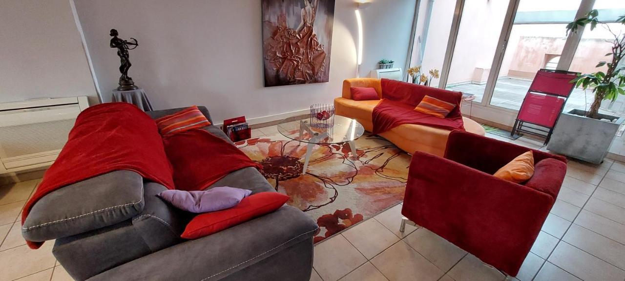 Le Loft De La Robine 110M2 Apartment นาร์บอนน์ ภายนอก รูปภาพ