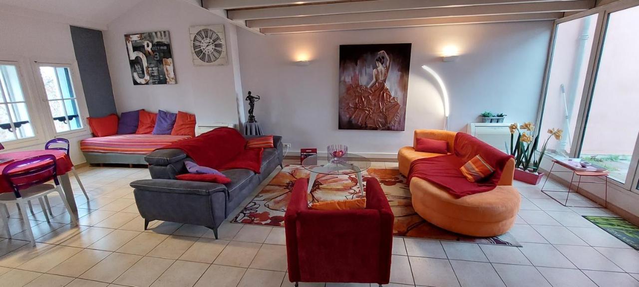 Le Loft De La Robine 110M2 Apartment นาร์บอนน์ ภายนอก รูปภาพ